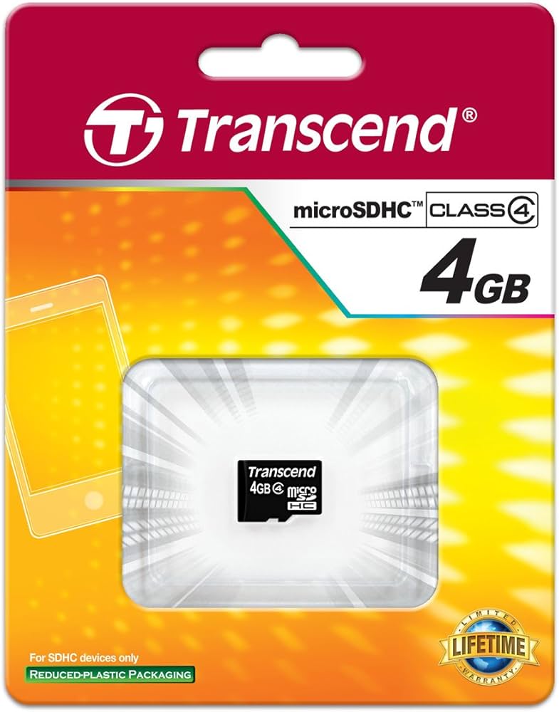 Amazon.com: Transcend 4GB Micro SDHC4 (no Box & Adapter) : Electronics Amazon.com: Transcend 4GB Micro SDHC4 (no Box & Adapter) : Electronics